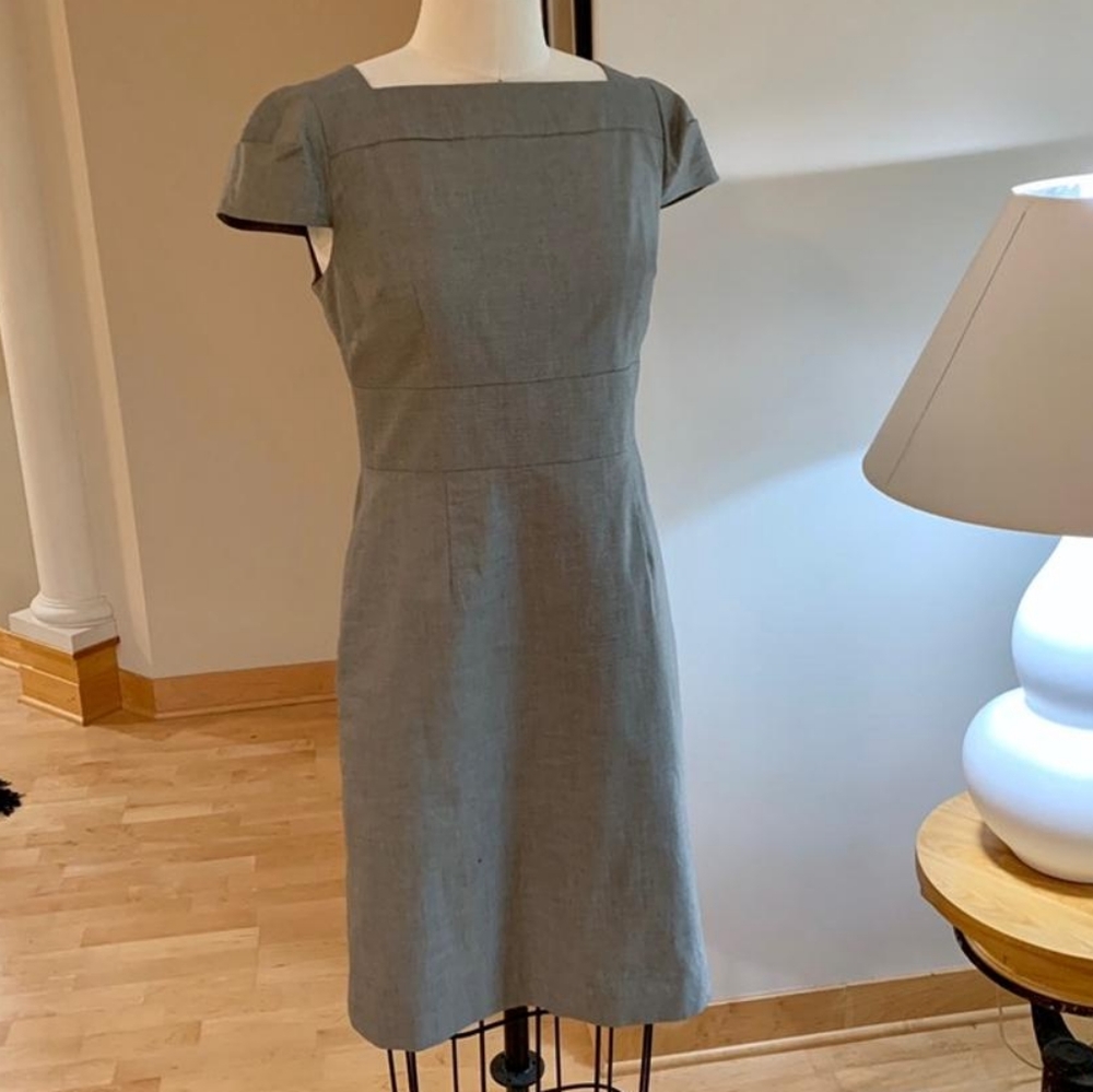 Banana Republic Petite Grey Dress Size 0P